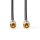 Digital Audiokabel Cinch-Stecker Chinch RCA Kabel mit Stahl Geflecht ummantelt HQ