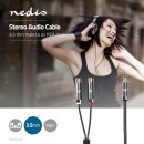HD Stereo Audio Adapter kabel 3,5-mm Stecker 2x Cinch...