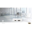 DisplayPort Multiport Adapter kabel Mini DisplayPort-Stecker – VGA-Buchse DVI-D 24+1 Buchse HDMI FIF2.0 Ausgang