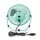 Mini-Ventilator aus Metall | 15 cm Durchmesser | USB-betrieben | Türkis