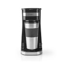 1 Tassen Kaffeemaschine mit Thermobecher 0,42l Mini...