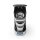 1-Tassen-Kaffeemaschine mit Timer Edelstahl silber + schwarz Thermosbecher Thermoskanne