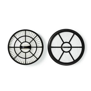 HEPA Filter Set + Motorfilter für Staubsauger | Geeignet für Nedis VCBS500GN VCBS500-Serie