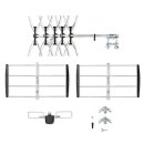 12dB DVBT-2 Außenantenne Antenne Außen  TV DVBT DVBT2 terrestrisch