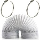 100 mm 1,5m Abluftschlauch 100mm Set mit Schlauchschelle...