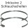 100 mm 1,5m Abluftschlauch 100mm Set mit Schlauchschelle PVC flexibel für Trockner Klimaanlage Dunstabzug