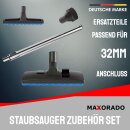 32mm Staubsaugerrohr + Düse XXL Zubehör Set...