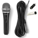Dynamisches Mikrofon + 5m Kabel XRL + 3,5mm Klinke + XLR + 6,35mm Klinke