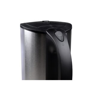 Groer Wasserkocher Edelstahl - 1,7 l Liter - 2000W - Edelstahlkessel Auto-off & Trockenlaufschutz