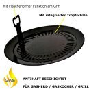 Camping Grillplatte Universal für Grill Gas Gaskocher Campingkocher Zubehör