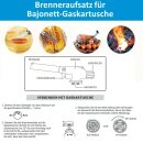 Lötbrenner Gasbrenner + 4 Gas Kartuschen Set...