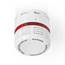 10 Stück Mini Rauchmelder Feuermelder Alarm Sirene 10 Jahre Batterie Jahres