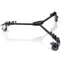 Premium Video Dolly Rollwagen Wagen + Tripod Stativ Dreibein Set rollbar