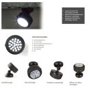 2 Stück Arbeitsleuchte magnetisch Camping Werkstatt Auto KFZ LKW Lampe Licht Mobil tragbar Wandlampe ohne schrauben bohren steckdose