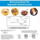 Profi Abflammer + Hand Lötbrenner + 4x Gas Unkrautvernichter Grill Anzünder Abflammgerät