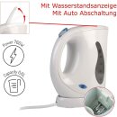 2-Schlitz Toaster mit Brötchen-Aufsatz + 0,6l Wasserkocher Frühstück-Set Frühstücks-Set - Brot Toast mit Aufwärm- und Auftau-funktion + Automatische Abschaltung Kunststoff + Edelstahl