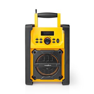 Baustellenradio Baustelle FM-Radio Bluetooth IPX5 Lautsprecher UKW Aux