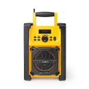 Baustellenradio Baustelle FM-Radio Bluetooth IPX5...