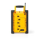 Baustellenradio Baustelle FM-Radio Bluetooth IPX5 Lautsprecher UKW Aux