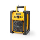 Baustellenradio Baustelle FM-Radio Bluetooth IPX5 Lautsprecher UKW Aux