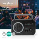 UKW FM AM Radio Tischradio mobil tragbar analog Retro...
