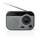 FM / AM Radio UKW analog Retro Design Tischradio tragbar...