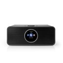 Internetradio | Tisch Ausführumg | Bluetooth® / Wi-Fi | FM / Internet | 2.4 " | Farbbildschirm | 42 W | ferngesteuert | App gesteuert | Kopfhörerausgang | Wecker | Sleep Timer | Schwarz