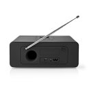 Internetradio | Tisch Ausführumg | Bluetooth® / Wi-Fi | FM / Internet | 2.4 " | Farbbildschirm | 42 W | ferngesteuert | App gesteuert | Kopfhörerausgang | Wecker | Sleep Timer | Schwarz
