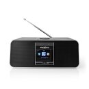 Internetradio | Tisch Ausführumg | Bluetooth® / Wi-Fi | DAB+ / FM / Internet | 2.4 " | Farbbildschirm | 42 W | ferngesteuert | App gesteuert | Kopfhörerausgang | Wecker | Sleep Timer | Schwarz