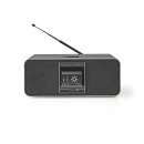 Internetradio | Tisch Ausführumg | Bluetooth® / Wi-Fi | DAB+ / FM / Internet | 2.4 " | Farbbildschirm | 42 W | ferngesteuert | App gesteuert | Kopfhörerausgang | Wecker | Sleep Timer | Schwarz