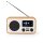 Wlan Internetradio Radio UKW DAB+ WiFi Retro Holz Design Tisch Buetooth Box