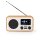 Wlan Internetradio Radio UKW DAB+ WiFi Retro Holz Design Tisch Buetooth Box