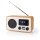 Wlan Internetradio Radio UKW DAB+ WiFi Retro Holz Design Tisch Buetooth Box