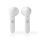 Vollständig drahtlose Kopfhörer | Bluetooth® | Berührungssteuerung | Ladegehäuse | Eingebautes Mikro | Stimmkontrolle | Weiss