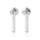 Vollständig drahtlose Kopfhörer | Bluetooth® | Drücken Sie Strg | Ladegehäuse | Eingebautes Mikro | Stimmkontrolle | Weiss