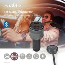 Kfz Audio FM Transmitter Bluetooth 5.0 Handy Autoradio Sender + Ladegerät Mikrofon