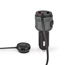 Kfz Audio FM Transmitter Bluetooth 5.0 Handy Autoradio Sender + Ladegerät Mikrofon