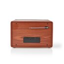 Retro Holz Design Radio FM digital Display Vintage Look Bluetooth Lautsprecher