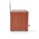 Retro Holz Design Radio FM digital Display Vintage Look Bluetooth Lautsprecher