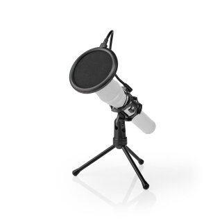 Profi Mikrofon Tisch Stativ mit Pop-Filter Halterung Ständer Microphone