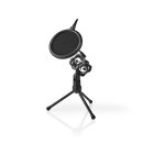 Profi Mikrofon Tisch Stativ mit Pop-Filter Halterung Ständer Microphone