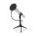 Profi Mikrofon Stativ Ständer mit Popschutz Filter Tisch Gaming Streaming Podcast