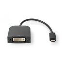 Adapter USB 3.2 Gen 1 Typ-C Stecker Male | DVI-D 24+1-Pin Buchse Female