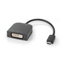 Adapter USB 3.2 Gen 1 Typ-C Stecker Male | DVI-D 24+1-Pin Buchse Female