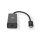 USB-Adapter | USB 3.2 Gen 1 | USB-Typ-C ™ Stecker | Mini DisplayPort | 0.20 m | rund | Vernickelt | PVC | Schwarz | Plastikbeutel