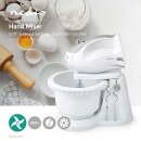 Rührgerät mit Schüssel Handrührgerät Rührschüssel Mixer Backen Kochen