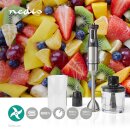 4in1 Küchengerät Edelstahl Handmixer Mixer...