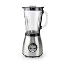 Standmixer 800W Edelstahl silber schwarz Küchenmixer Mixer Smoothie Maker