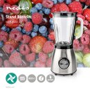 Standmixer 800W Edelstahl silber schwarz Küchenmixer...