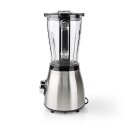 Standmixer 800W Edelstahl silber schwarz Küchenmixer Mixer Smoothie Maker